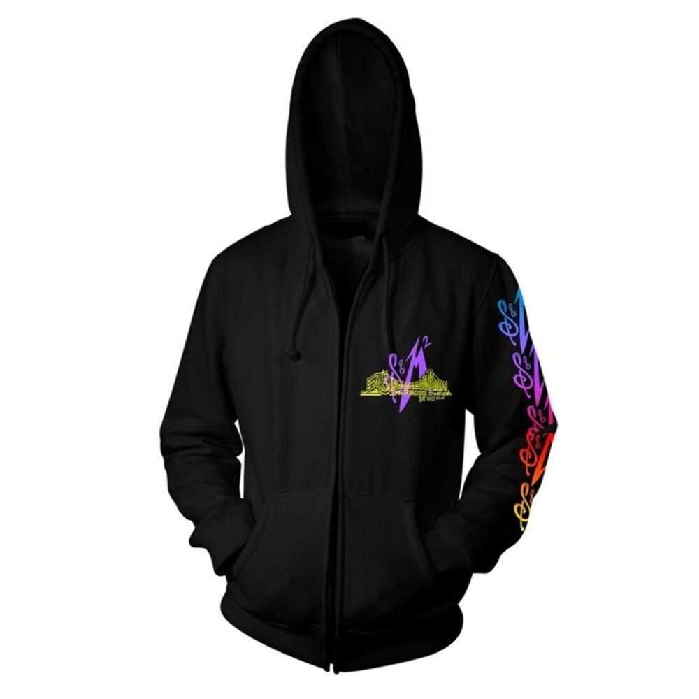 Metallica Unisex Adult S&M2 Anniversary Full Zip Hoodie / Black